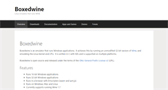 Desktop Screenshot of boxedwine.org