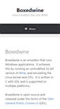 Mobile Screenshot of boxedwine.org